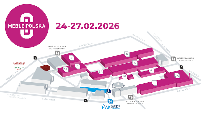 meble polska – mapa wydarzenia