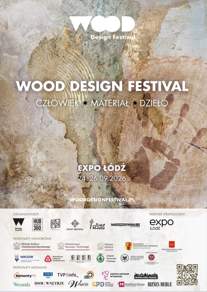 wood design festival 2026 plakat plakat wdf 2026