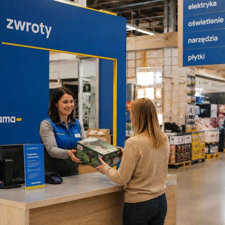 Castorama – zwroty w sklepie stacjonarnym. Ile dni? Odpowiadamy!