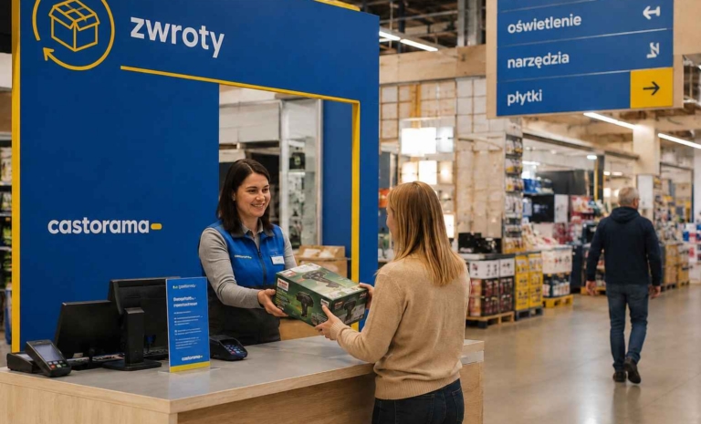 Castorama – zwroty w sklepie stacjonarnym. Ile dni? Odpowiadamy!