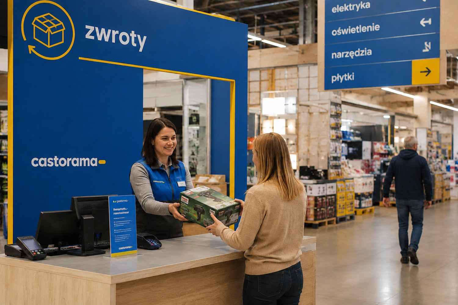 Castorama – zwroty w sklepie stacjonarnym. Ile dni? Odpowiadamy!