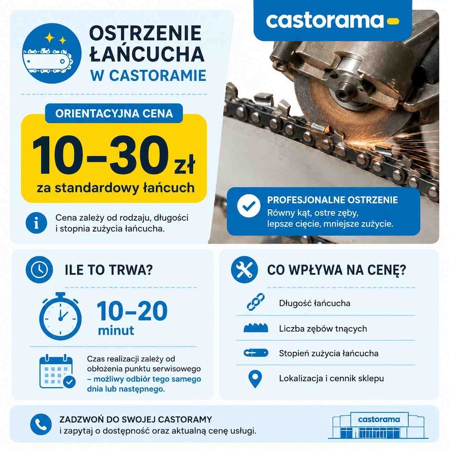 ile-kosztuje-ostrzenie-lancucha-w-castoramie-cena ile kosztuje ostrzenie łańcucha w castoramie - zakres cen