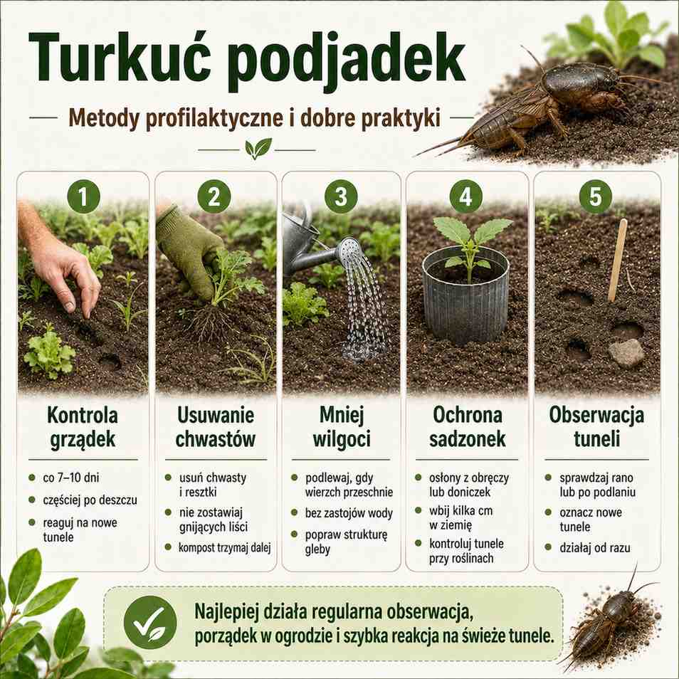 profilaktyka w usuwaniu turkucia podjadka 